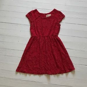 Red Lace Dress